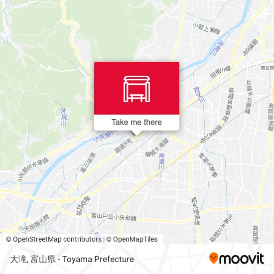 大滝 map