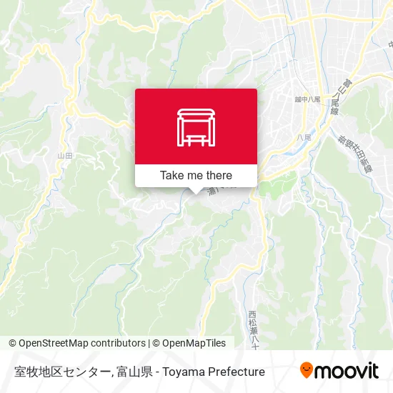 室牧地区センター map