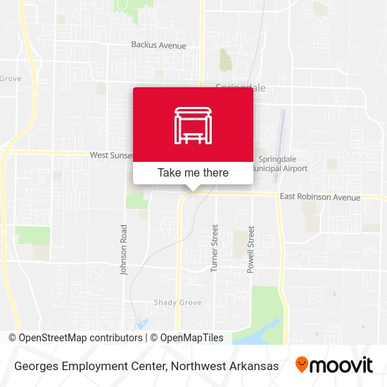 Georges Employment Center map