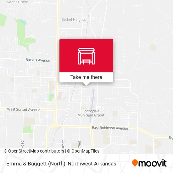 Emma & Baggett (North) map