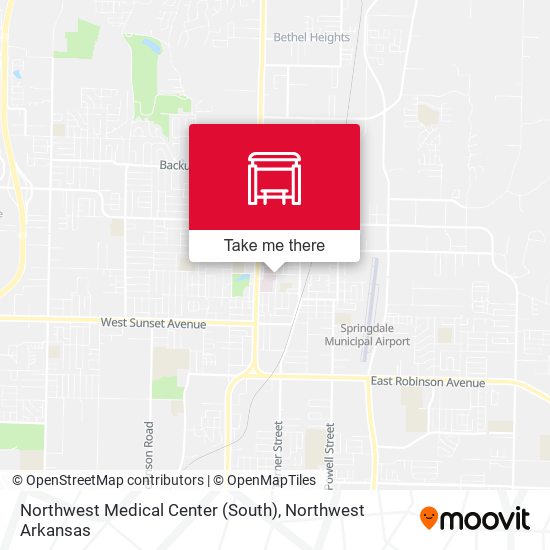 Mapa de Northwest Medical Center (South)
