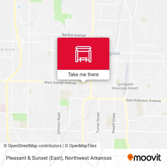 Pleasant & Sunset (East) map