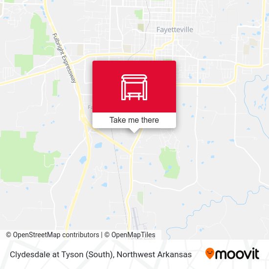 Clydesdale at Tyson (South) map
