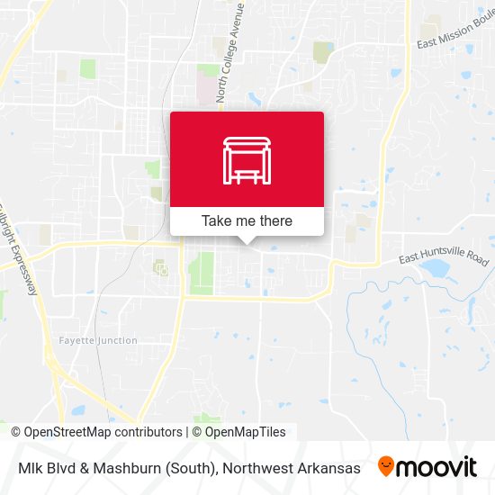 Mlk Blvd & Mashburn (South) map