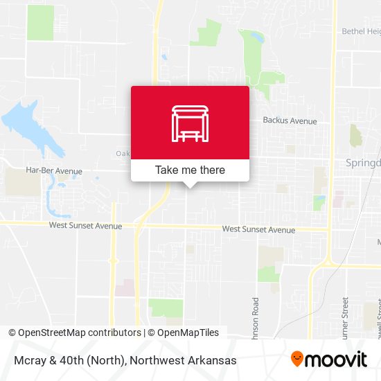 Mapa de Mcray & 40th (North)