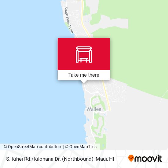 S. Kihei Rd. / Kilohana Dr. (Northbound) map