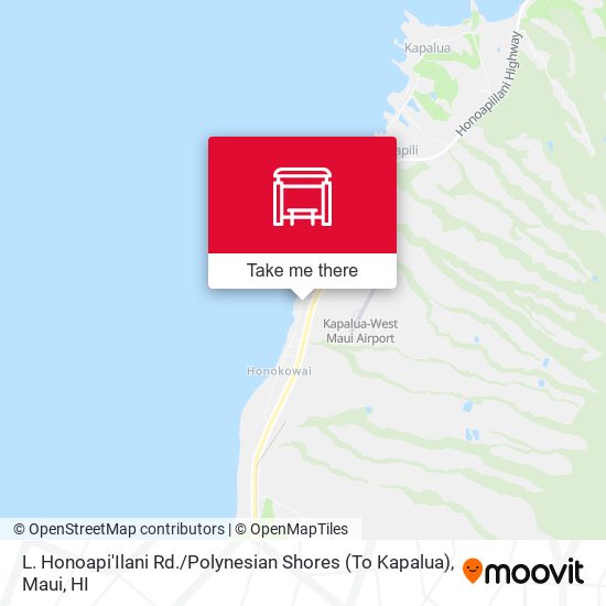 L. Honoapi'Ilani Rd. / Polynesian Shores (To Kapalua) map