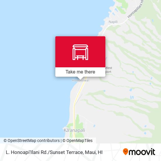 L. Honoapi'Ilani Rd. / Sunset Terrace map