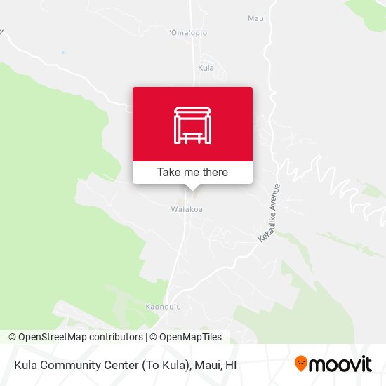 Kula Community Center (To Kula) map