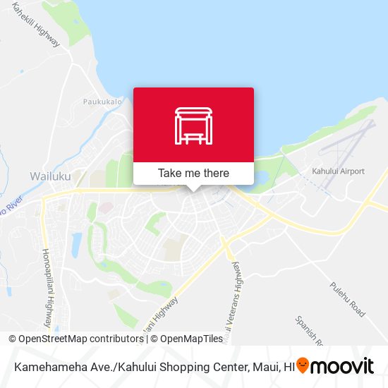 Kamehameha Ave. / Kahului Shopping Center map