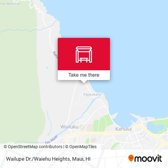 Wailupe Dr./Waiehu Heights map
