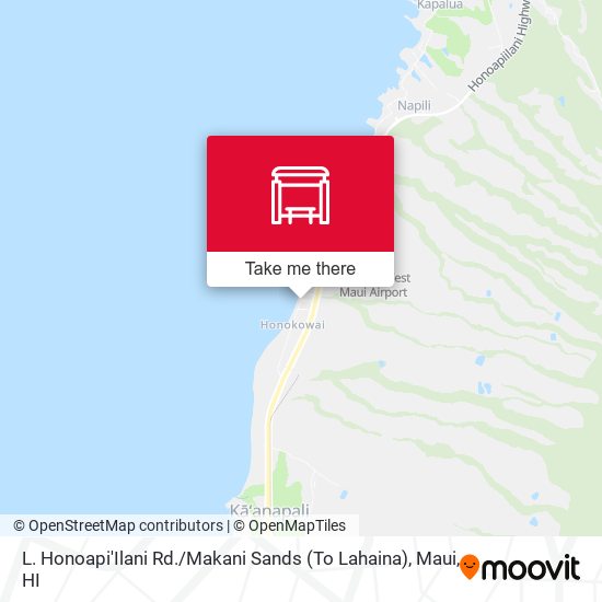 Mapa de L. Honoapi'Ilani Rd. / Makani Sands (To Lahaina)