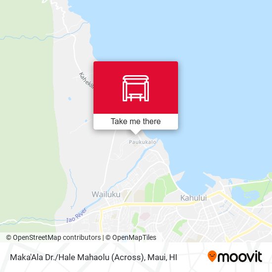 Maka'Ala Dr. / Hale Mahaolu (Across) map