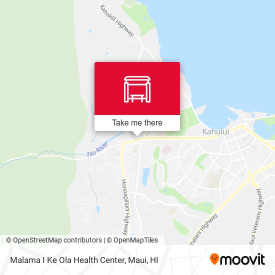 Malama I Ke Ola Health Center map