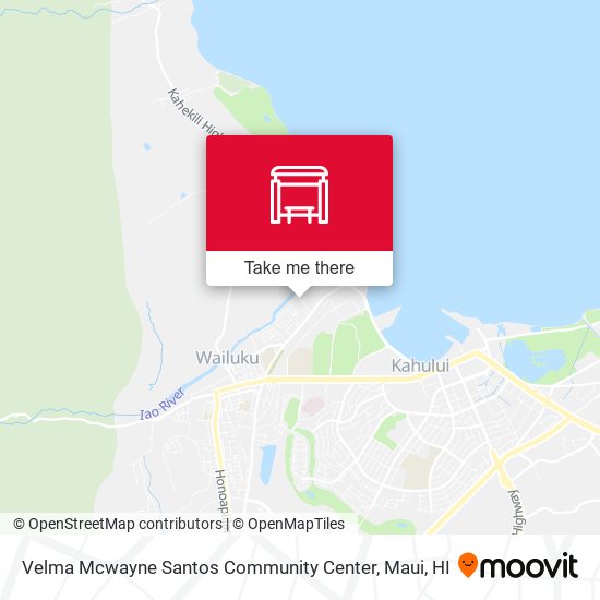 Mapa de Velma Mcwayne Santos Community Center