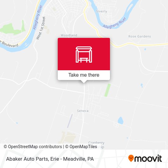 Abaker Auto Parts map