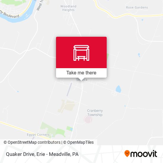 Mapa de Quaker Drive