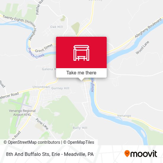 8th And Buffalo Sts map