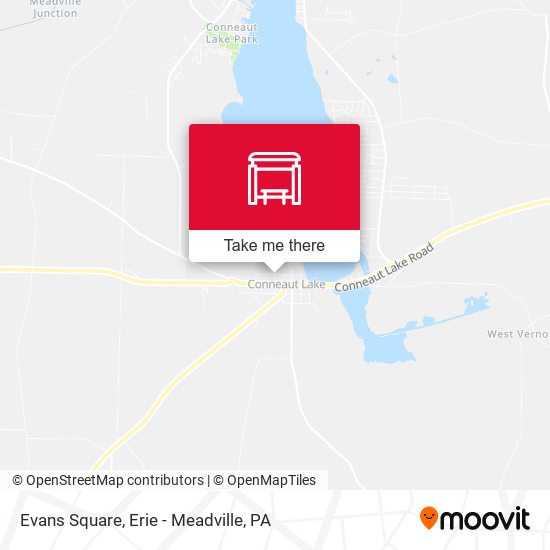 Mapa de Evans Square