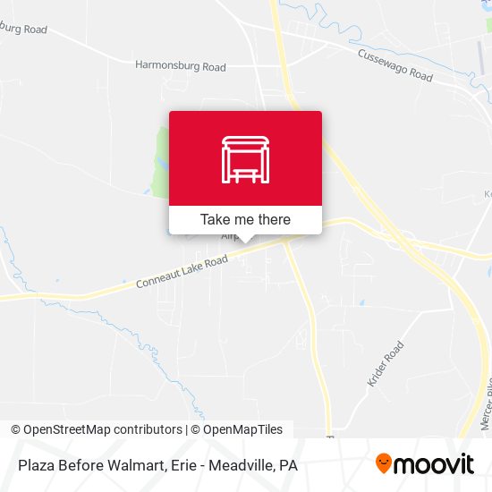 Plaza Before Walmart map