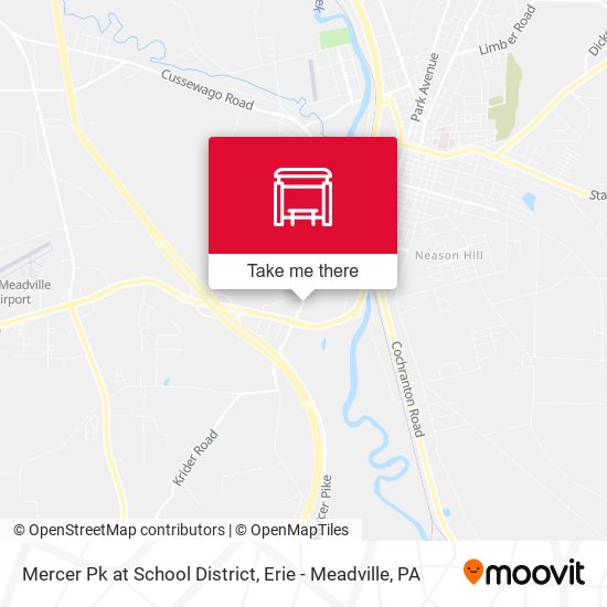 Mapa de Mercer Pk at School District