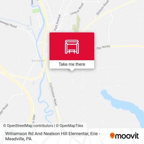 Williamson Rd And Nealson Hill Elementar map