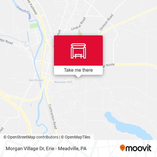 Morgan Village Dr map