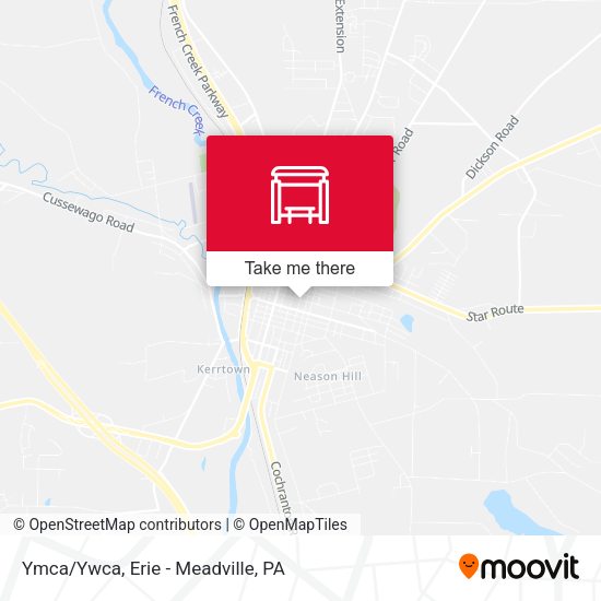 Mapa de Ymca/Ywca