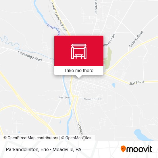 Parkandclinton map
