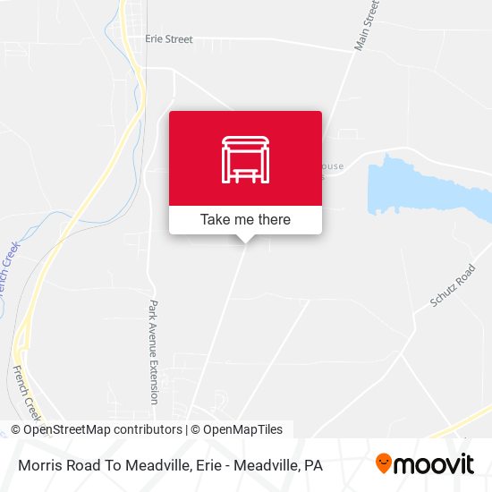 Mapa de Morris Road To Meadville