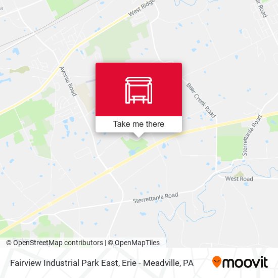 Mapa de Fairview Industrial Park East
