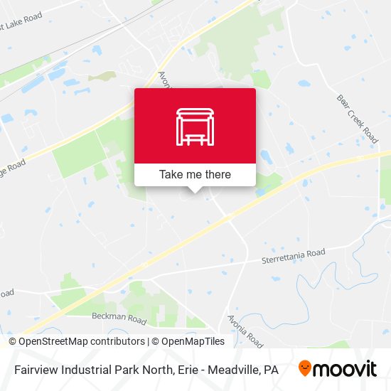 Fairview Industrial Park North map