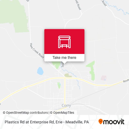 Mapa de Plastics Rd at Enterprise Rd