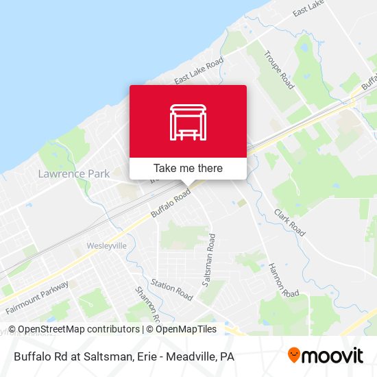Buffalo Rd at Saltsman map