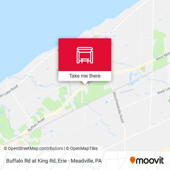 Buffalo Rd at King Rd map