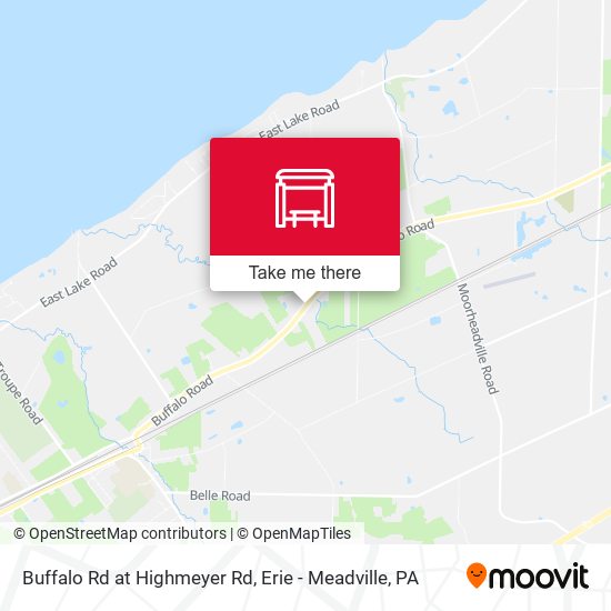 Buffalo Rd at Highmeyer Rd map