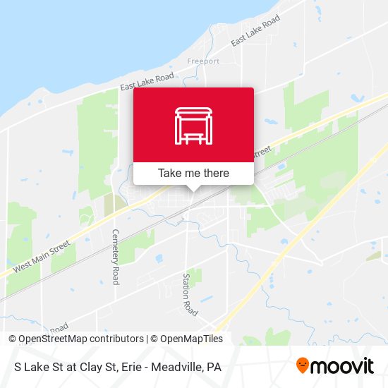 Mapa de S Lake St at Clay St