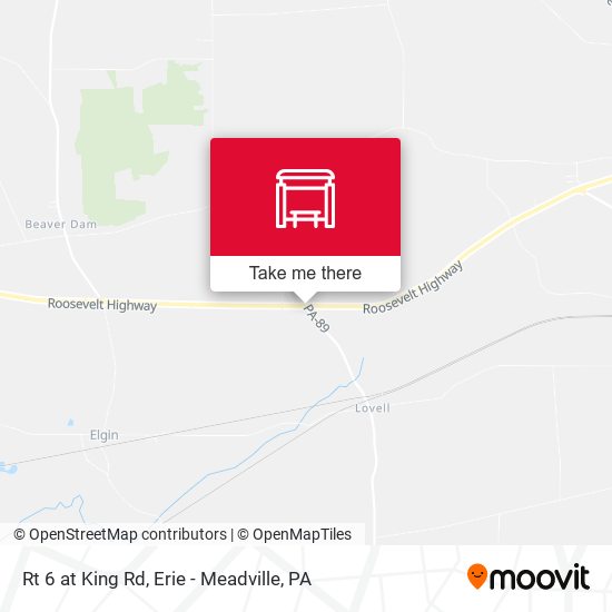Rt 6 at King Rd map