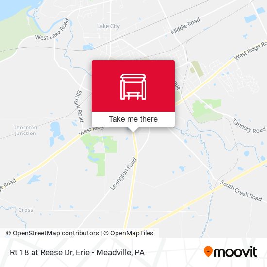 Mapa de Rt 18 at Reese Dr