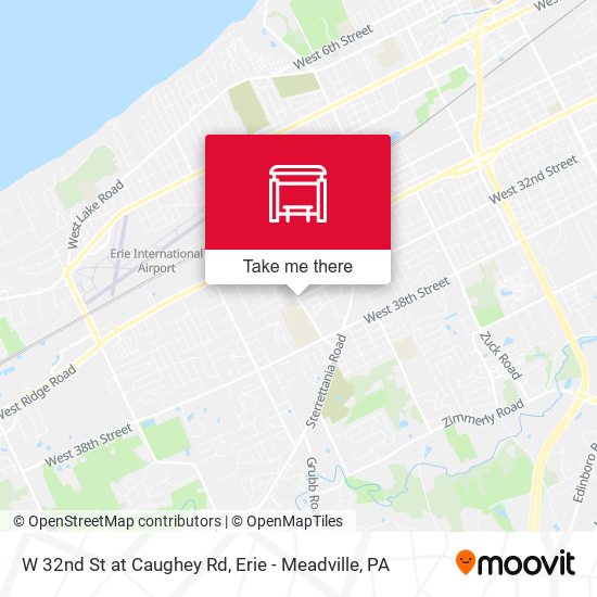 Mapa de W 32nd St at Caughey Rd