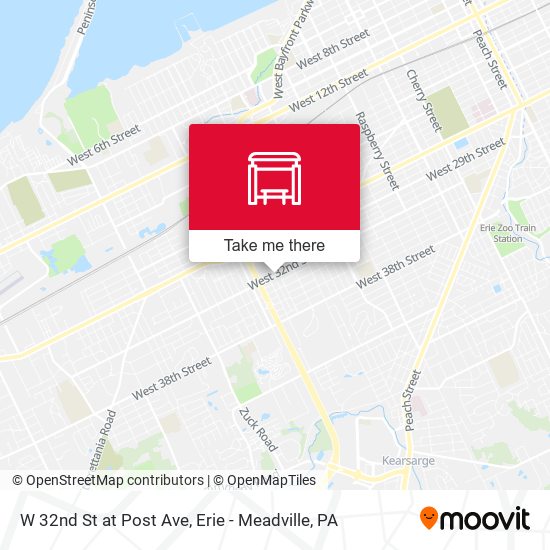 Mapa de W 32nd St at Post Ave