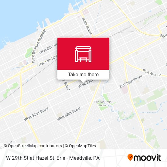 Mapa de W 29th St at Hazel St