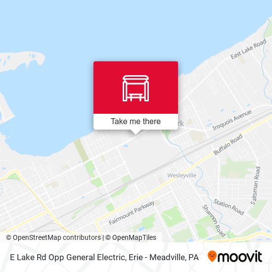 E Lake Rd Opp General Electric map