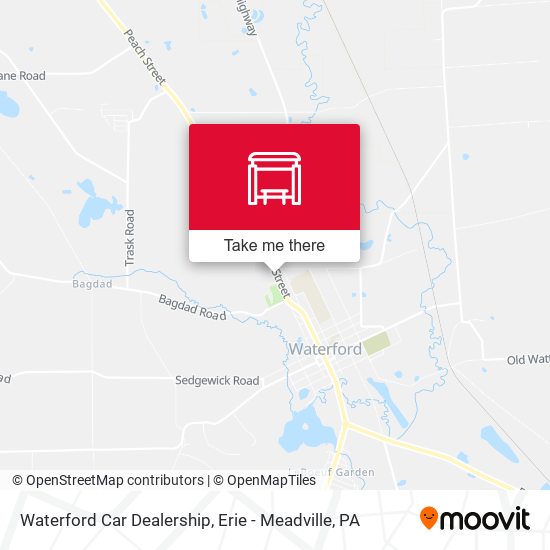 Mapa de Waterford Car Dealership