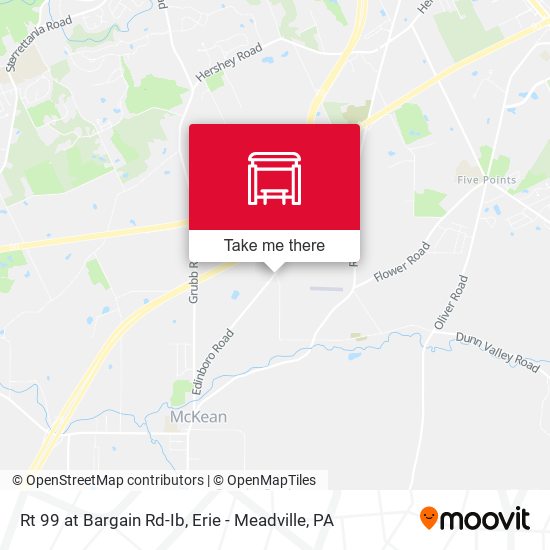 Mapa de Rt 99 at Bargain Rd-Ib
