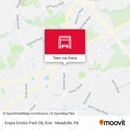 Erepa Grotto Park-Ob map