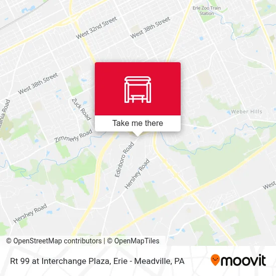 Rt 99 at Interchange Plaza map