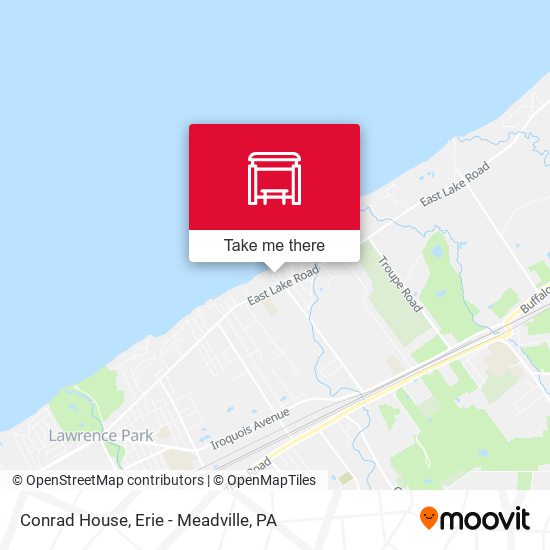 Mapa de Conrad House