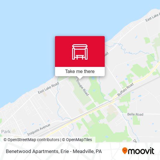 Mapa de Benetwood Apartments