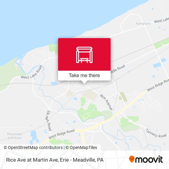 Mapa de Rice Ave at Martin Ave